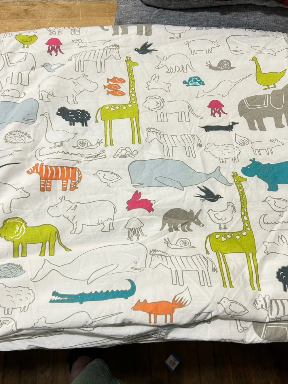 Pehr Designs Noah’s Ark Full Duvet Cover